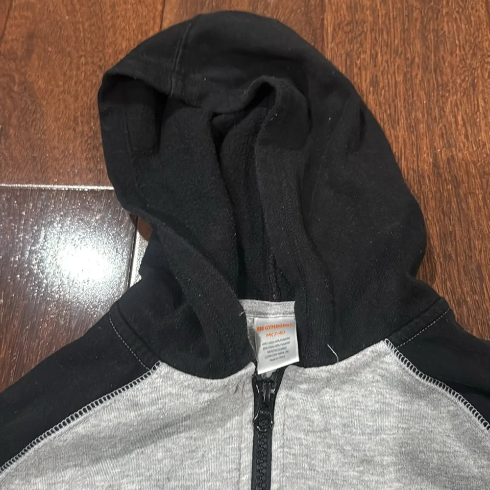 Gymboree hoodie size medium 7/8 guc zip up